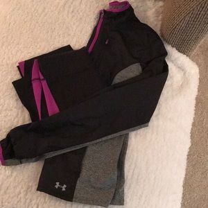 UnderArmour leggings and jacket